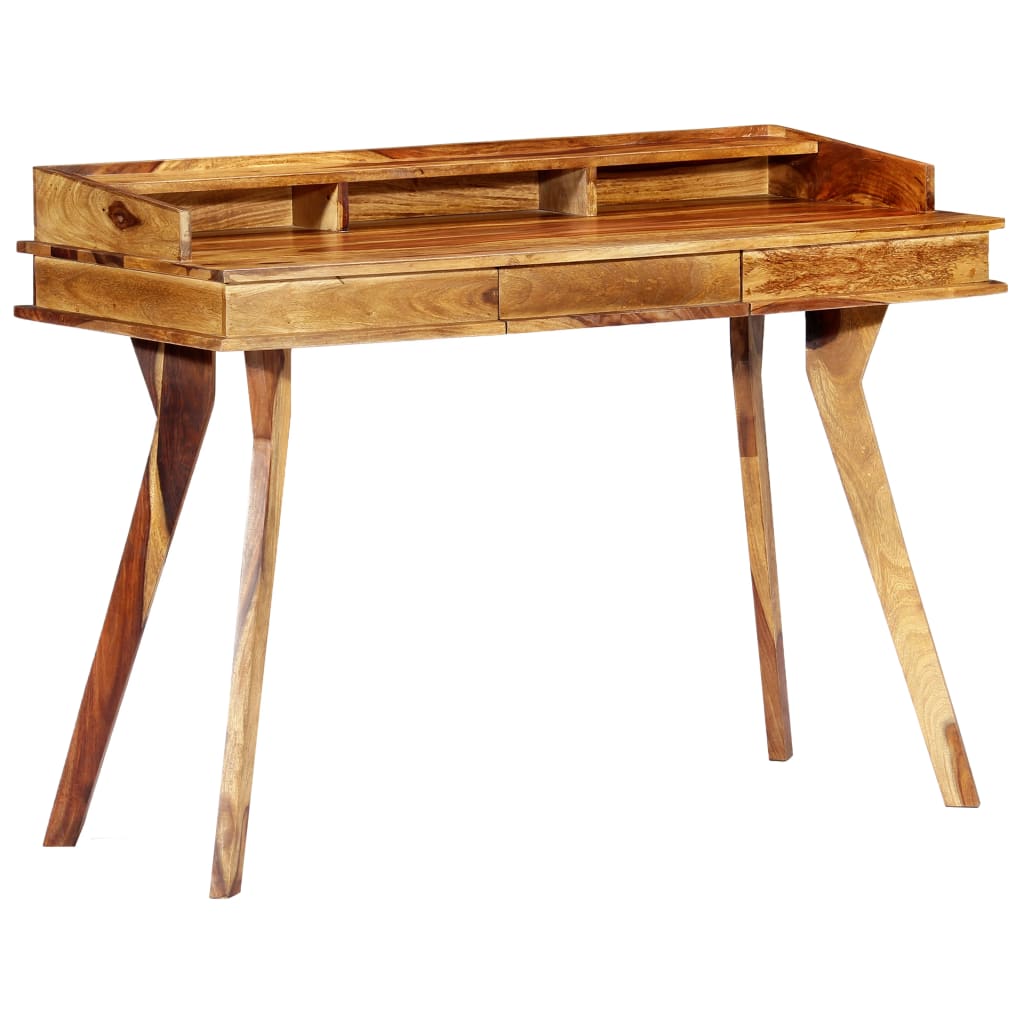 Schreibtisch 115 x 50 x 85 cm Massivholz