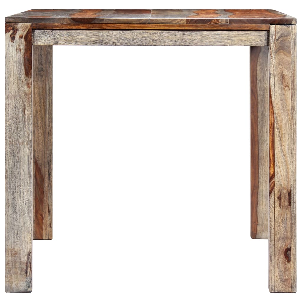 Esstisch Grau 140 x 70 x 76 cm Massivholz
