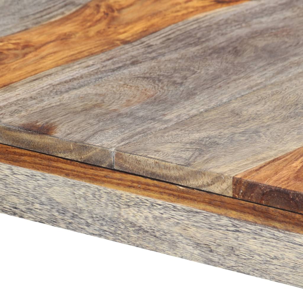 Esstisch Grau 140 x 70 x 76 cm Massivholz