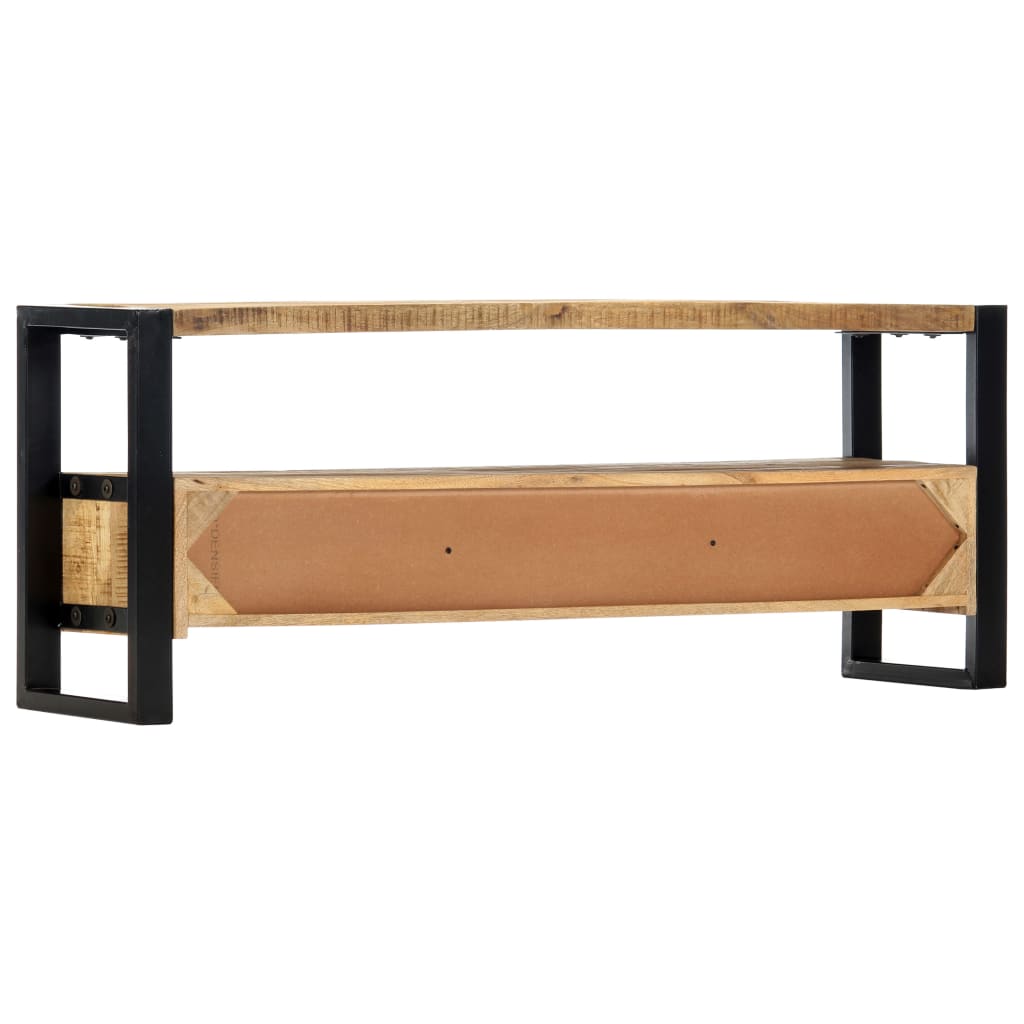 TV-Schrank 130 x 30 x 50 cm Massivholz Mango