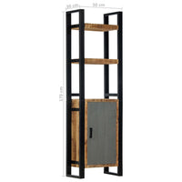 Thumbnail for Bücherregal 50 x 30 x 170 cm Mango Massivholz