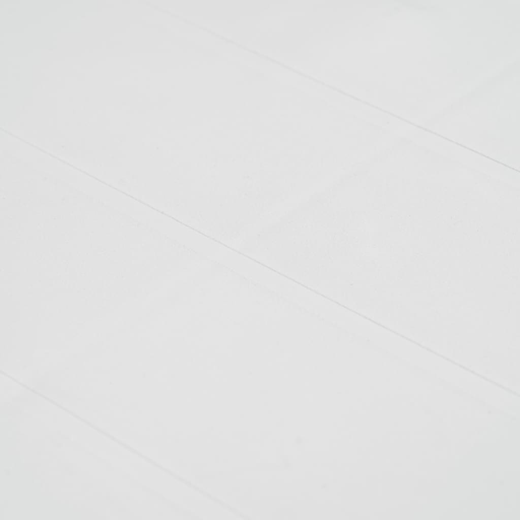 5-tlg. Garten-Essgruppe Kunststoff Weiß Rattan-Optik