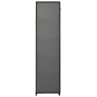 Thumbnail for Faltschrank Grau 110x45x175 cm Stoff