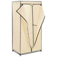 Thumbnail for Kleiderschränke 2 Stk. Creme 75×50×160 cm