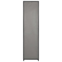 Thumbnail for Kleiderschrank mit 4 Fächern Grau 175 x 45 x 170 cm
