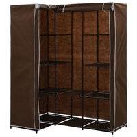 Thumbnail for Eckkleiderschrank Braun 130 x 87 x 169 cm