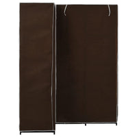 Thumbnail for Eckkleiderschrank Braun 130 x 87 x 169 cm
