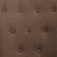 Thumbnail for Esszimmerstuhl mit Armlehnen Braun Stoff