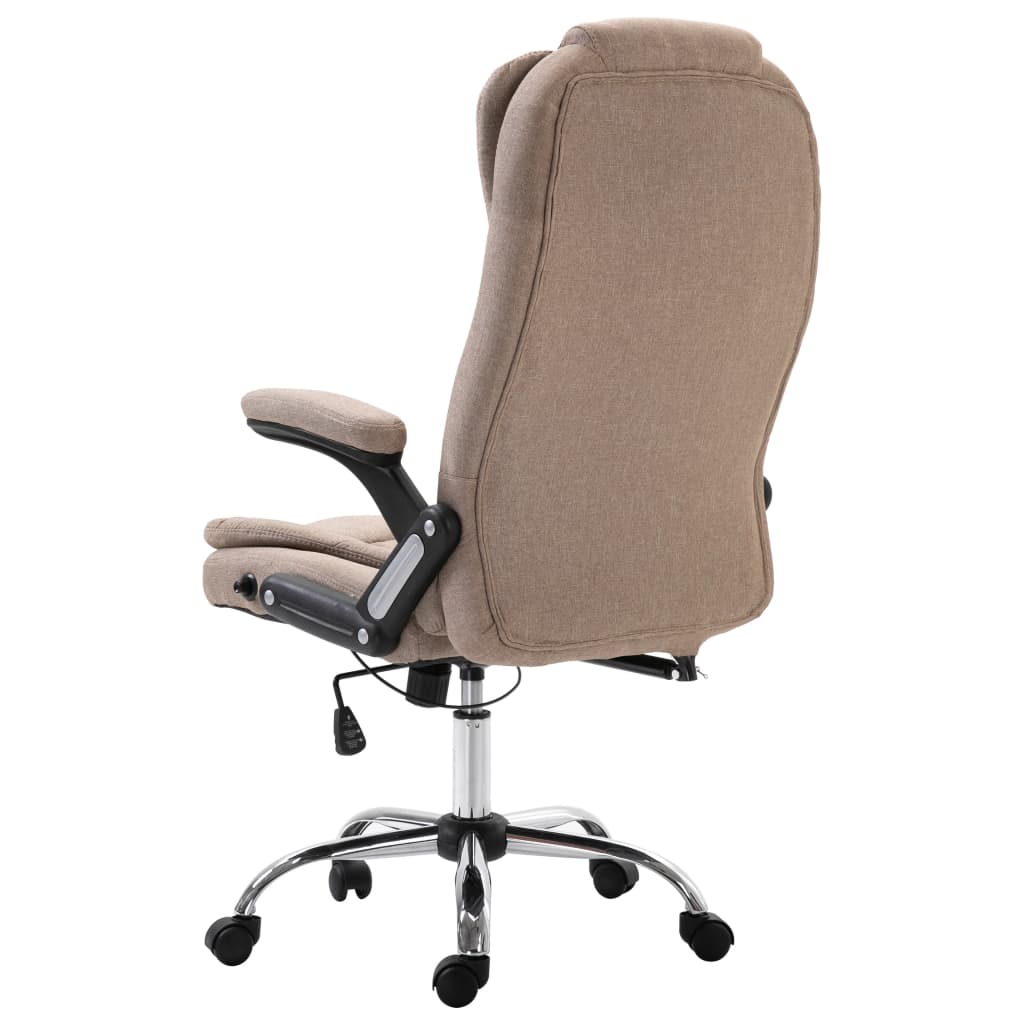 Bürostuhl Taupe Polyester