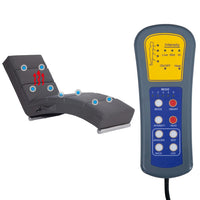 Thumbnail for Massage Chaiselongue Grau Kunstleder