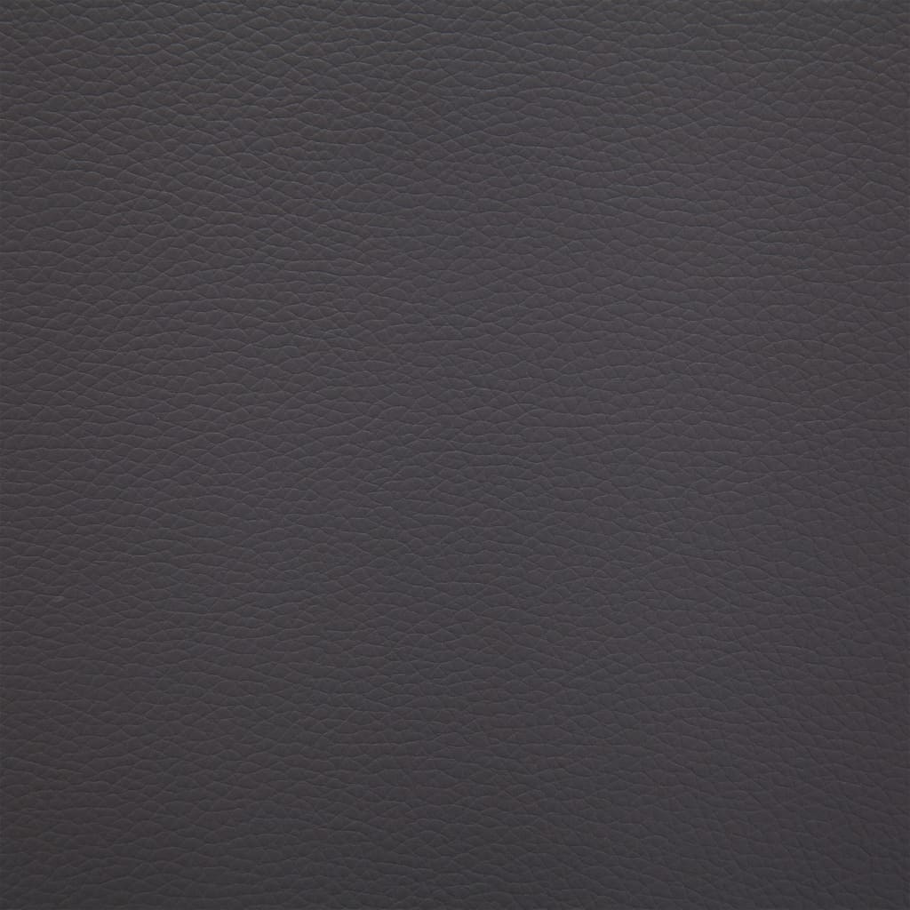 Sitzbank 106 cm Grau Kunstleder