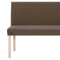 Thumbnail for Sitzbank 139,5 cm Braun Polyester
