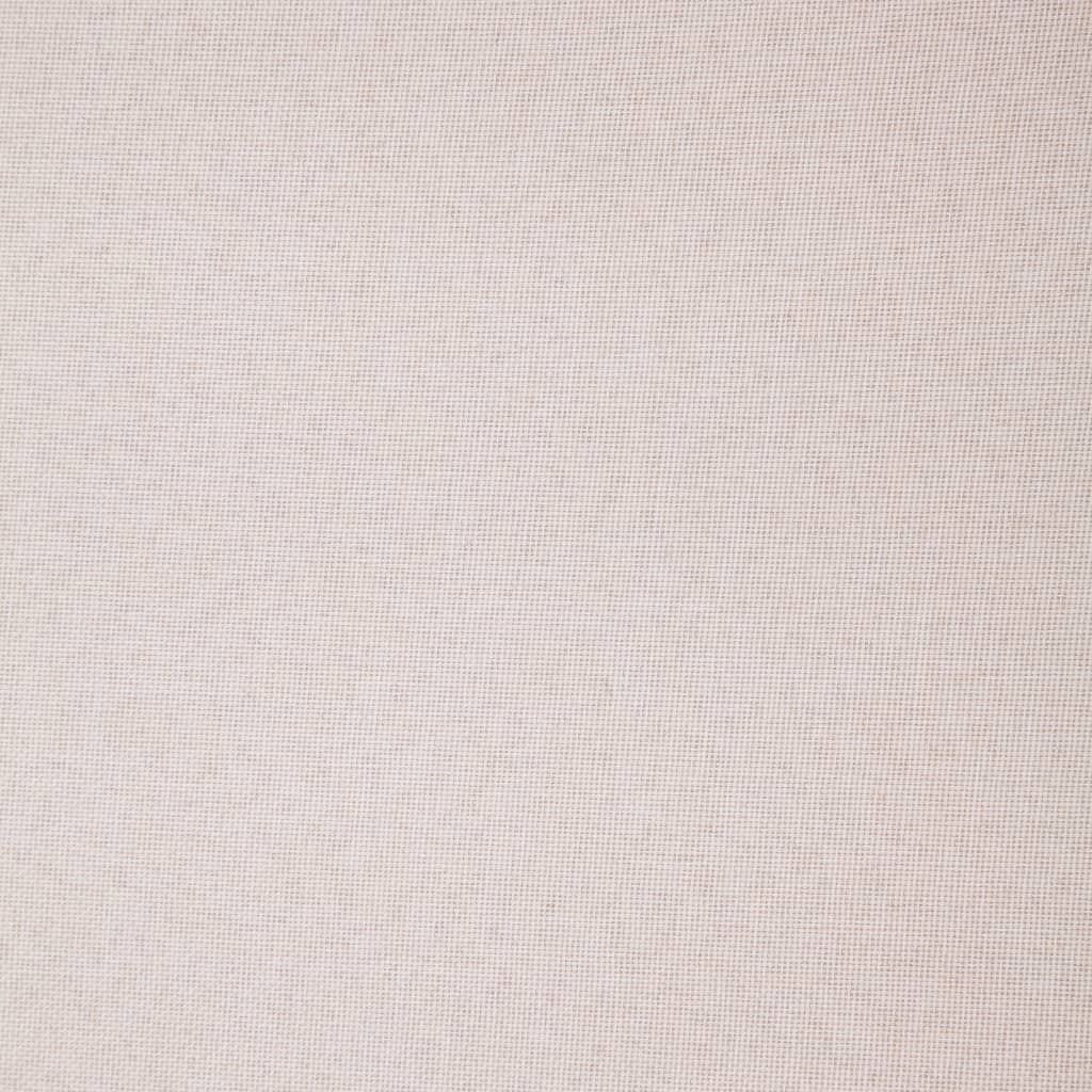 2-Sitzer-Sofa Stoff Cremeweiß