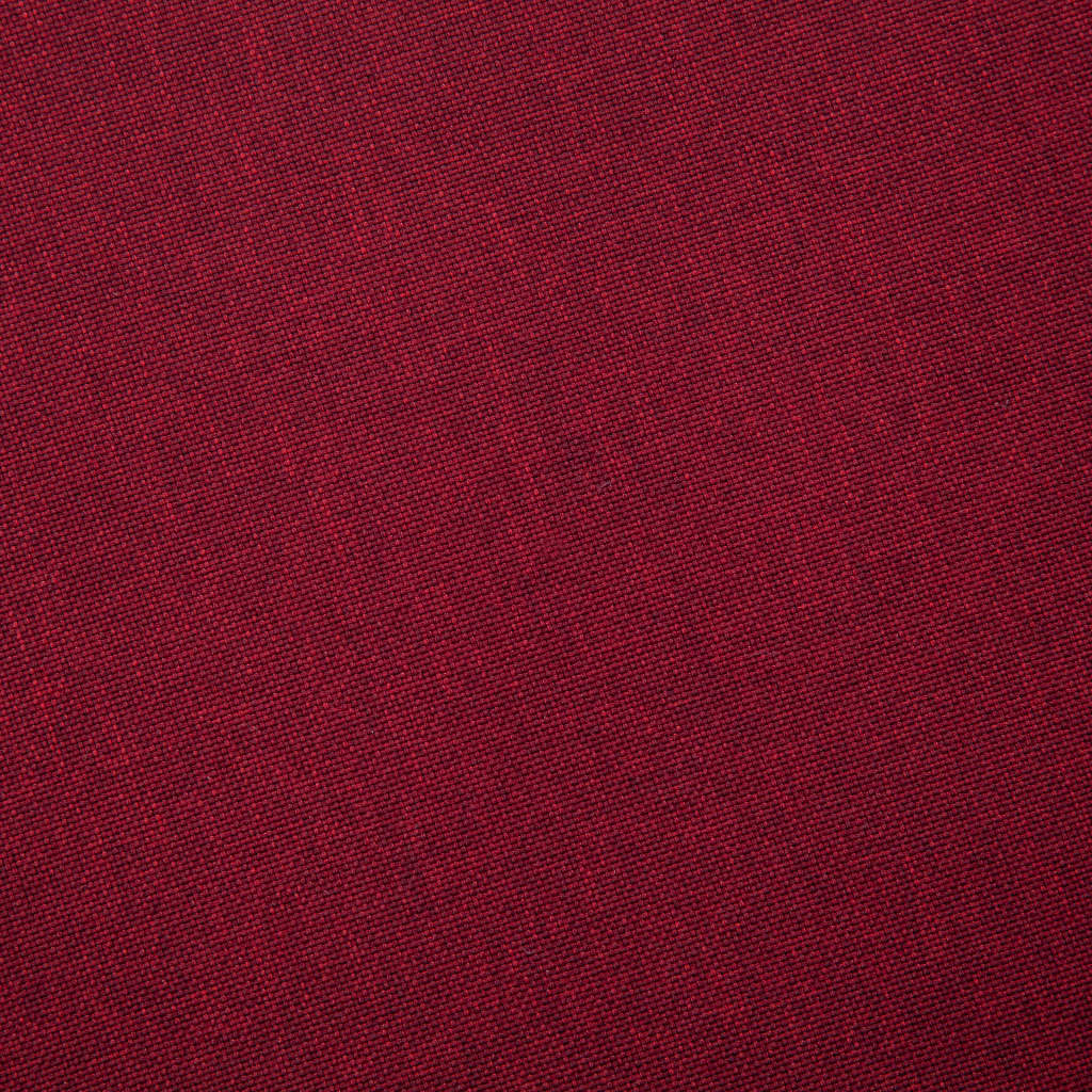 2-Sitzer-Sofa Stoff Weinrot