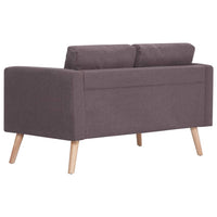 Thumbnail for 2-Sitzer-Sofa Stoff Taupe