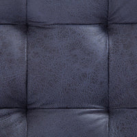 Thumbnail for Ottoman mit Stauraum 87,5 cm Grau Wildleder-Optik