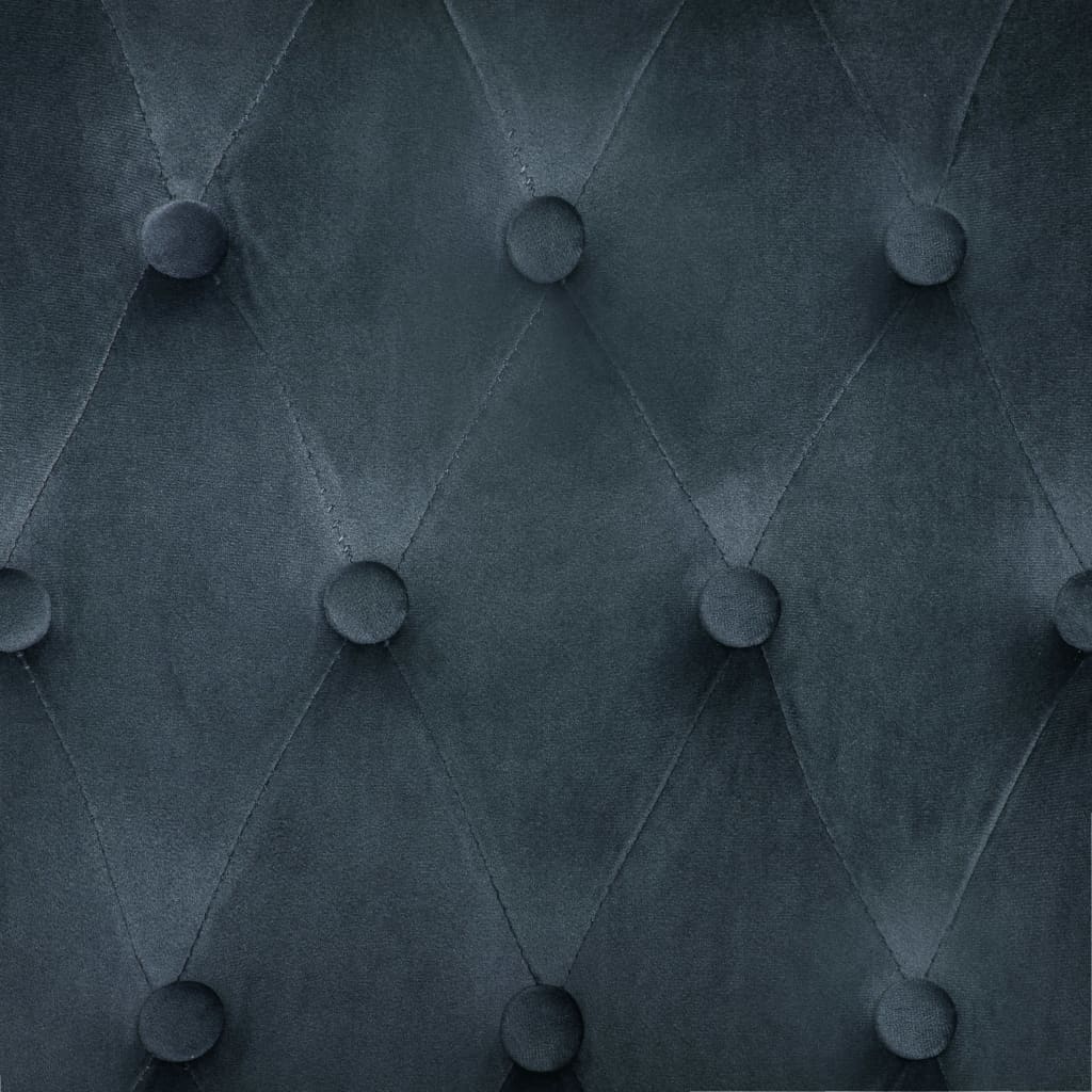 Stuhl mit hoher Rückenlehne Grün Samt