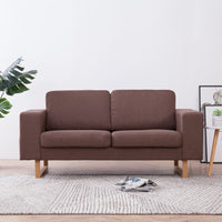 Thumbnail for 2-Sitzer-Sofa Stoff Braun