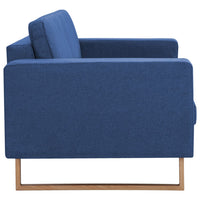 Thumbnail for 3-Sitzer-Sofa Stoff Blau