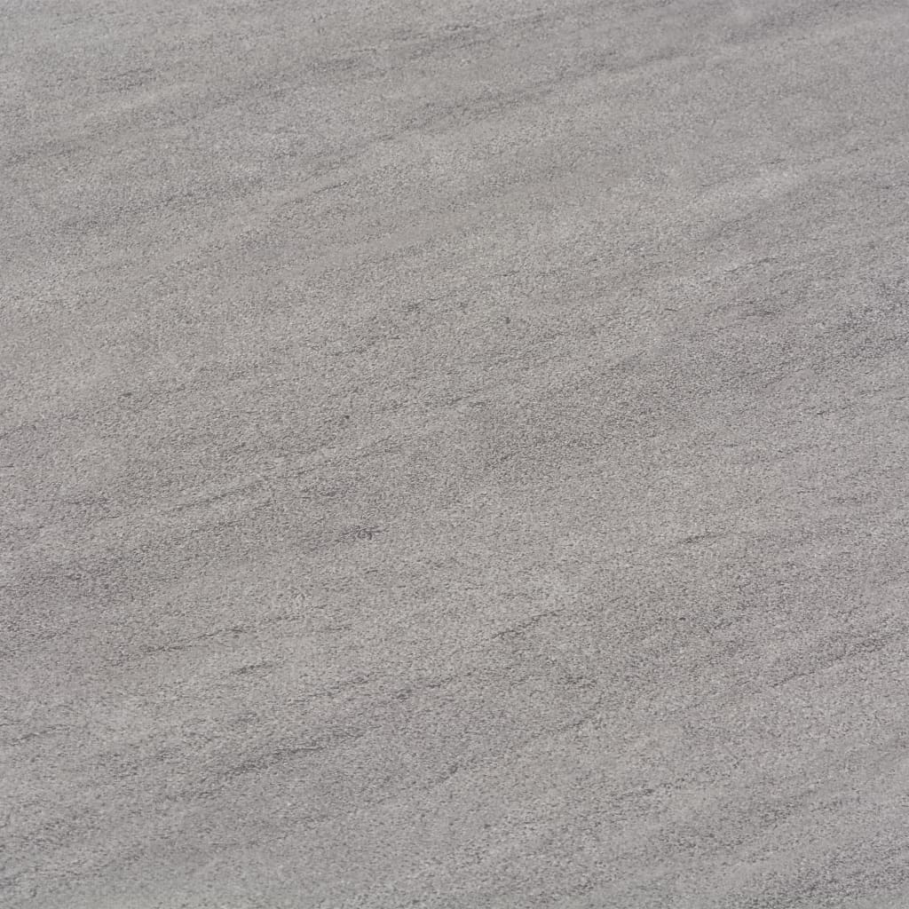 PVC Laminat Dielen Selbstklebend 5,11 m² Grau Gepunktet