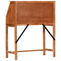 Thumbnail for Schreibtisch 90×40×107 cm Massivholz Akazie