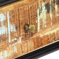 Thumbnail for Konsolentisch 118x30x75 cm Altholz Massiv