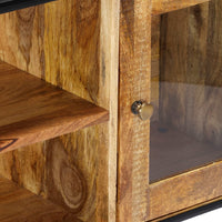 Thumbnail for TV-Schrank 120x30x75 cm Altholz Massiv