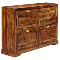 Thumbnail for Schuhschrank 140 x 35 x 90 cm Massivholz