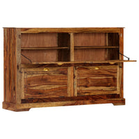 Thumbnail for Schuhschrank 140 x 35 x 90 cm Massivholz