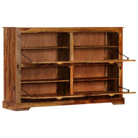 Thumbnail for Schuhschrank 140 x 35 x 90 cm Massivholz