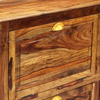 Thumbnail for Schuhschrank 140 x 35 x 90 cm Massivholz