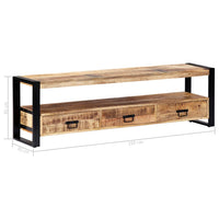 Thumbnail for TV-Schrank 150 x 30 x 45 cm Massivholz Mango