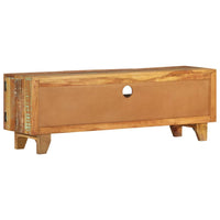 Thumbnail for TV-Schrank Handgeschnitzt 120x30x40 cm Altholz Massiv