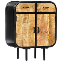 Thumbnail for Sideboard 60×30×75 cm Mango-Massivholz und Eisen
