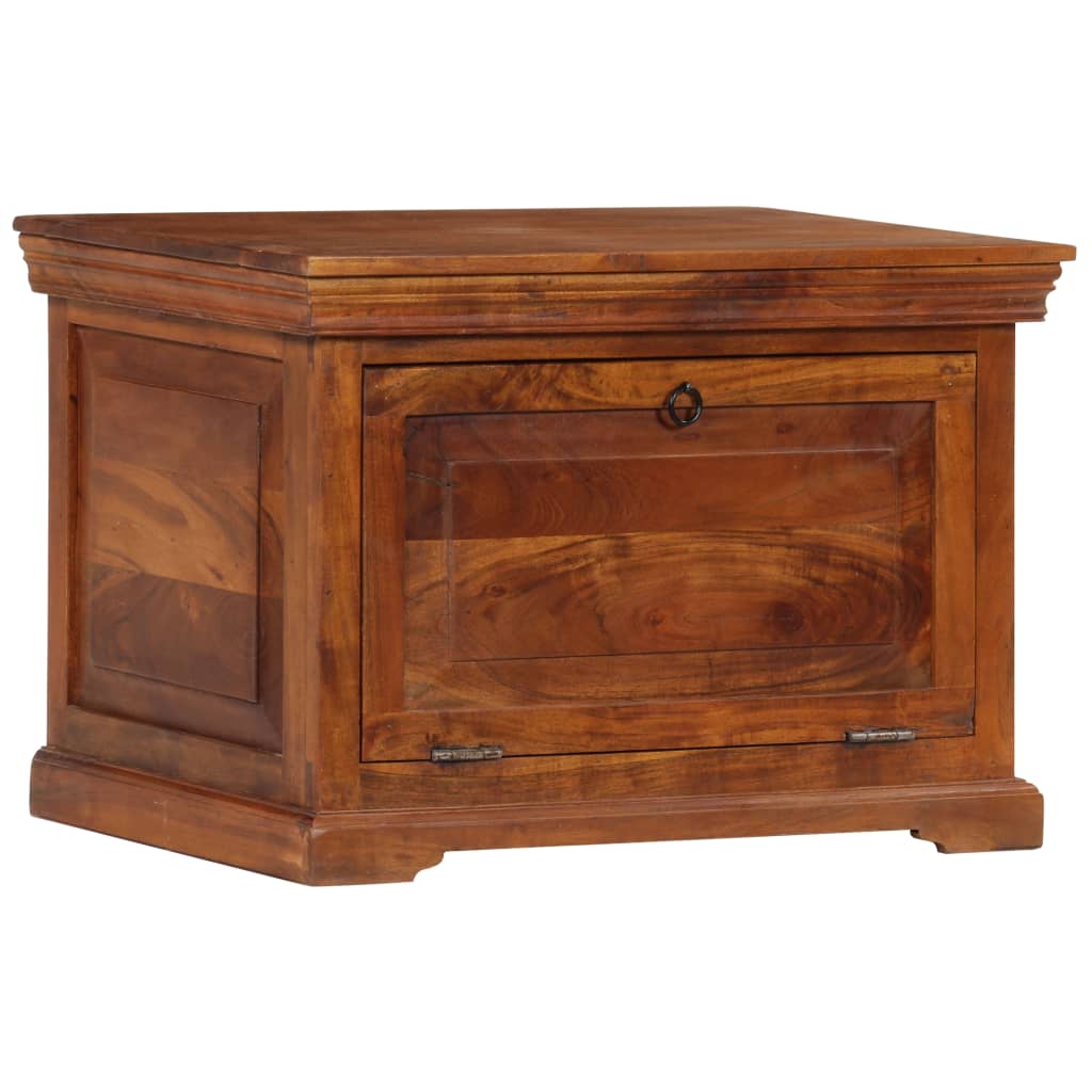 Schuhschrank 60 x 40 x 41 cm Massivholz Akazie