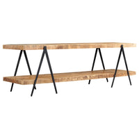 Thumbnail for TV-Schrank 160 x 40 x 50 cm Massivholz Mango