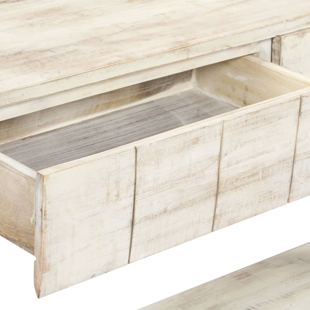 Konsolentisch 120 x 35 x 75 cm Massivholz Mango