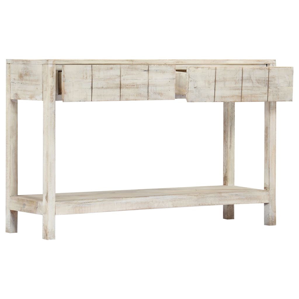 Konsolentisch 120 x 35 x 75 cm Massivholz Mango