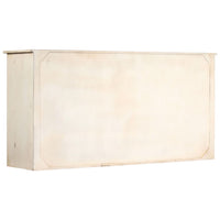 Thumbnail for Sideboard Weiß 160 x 40 x 80 cm Massivholz Mango