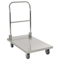 Thumbnail for Plattformwagen Silbern 82 x 53 x 86 cm Edelstahl
