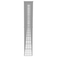 Thumbnail for Gabionenwand mit Abdeckung Verzinkter Stahl 600×30×200 cm