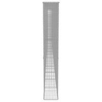 Thumbnail for Gabionenwand mit Abdeckung Verzinkter Stahl 900×50×200 cm