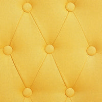 Thumbnail for Esszimmerstühle 2 Stück Gelb Stoff