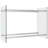 Thumbnail for Brennholzregal Transparent 80 x 35 x 60 cm Glas