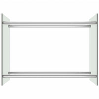 Thumbnail for Brennholzregal Transparent 80 x 35 x 60 cm Glas