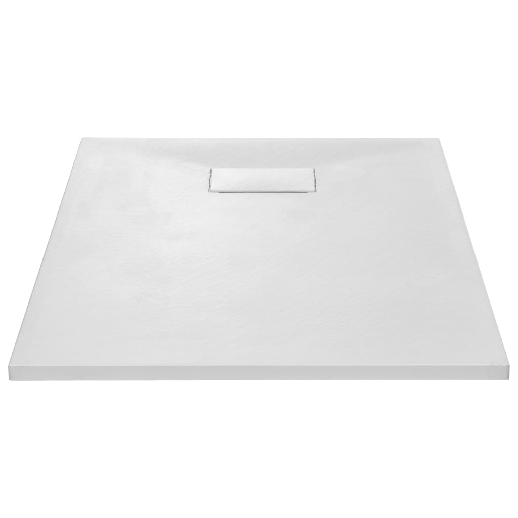 Duschwanne SMC Weiß 100×70 cm