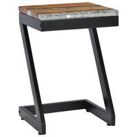 Thumbnail for Couchtisch 30 x 30 x 50 cm Massivholz Teak und Polyresin
