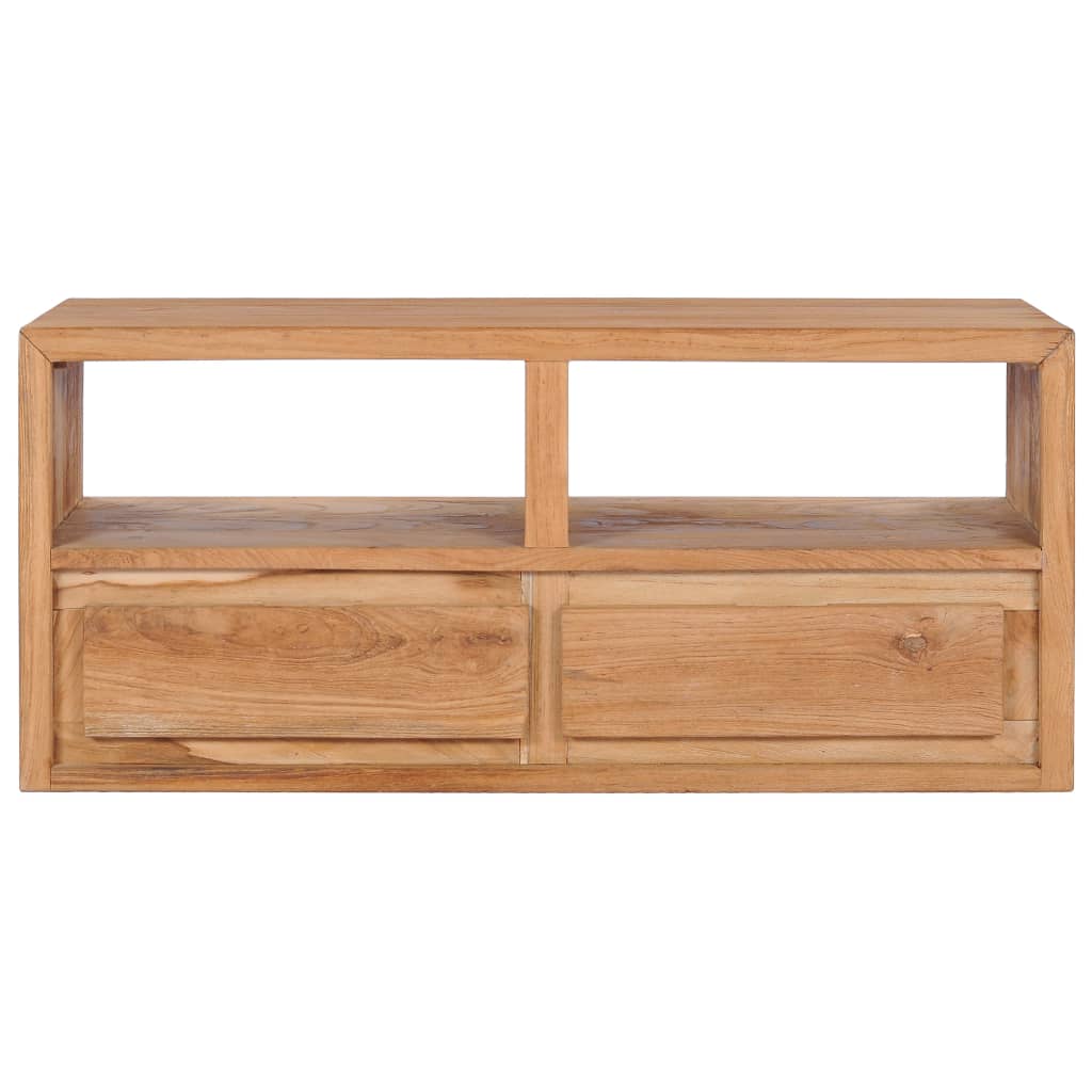TV-Schrank 90×30×40 cm Massivholz Teak