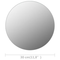 Thumbnail for Rahmenloser Spiegel Rund 30 cm Glas
