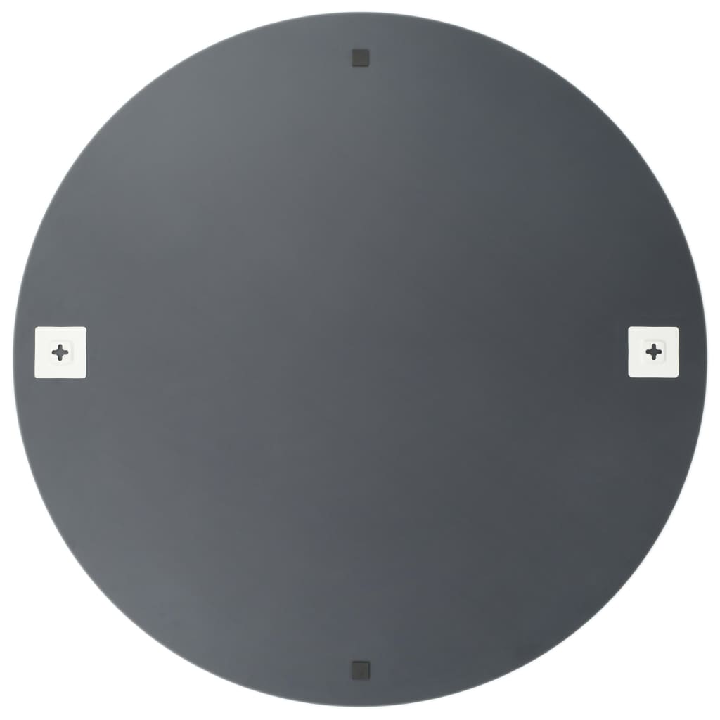 Rahmenloser Spiegel Rund 90 cm Glas